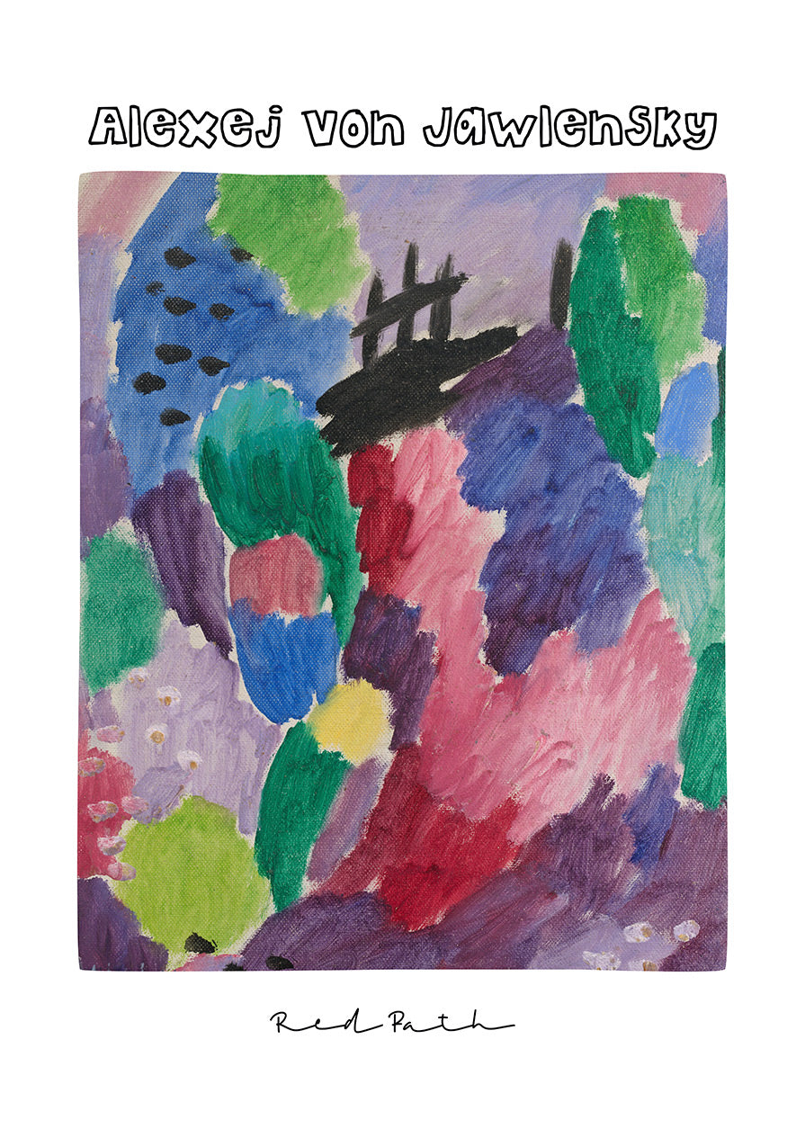 Alexej von Jawlensky Red Path Print