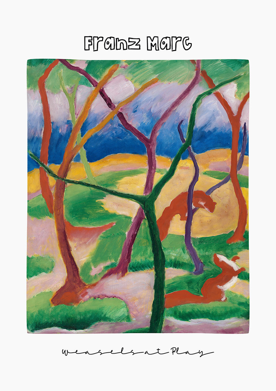 Franz Marc Forest Print