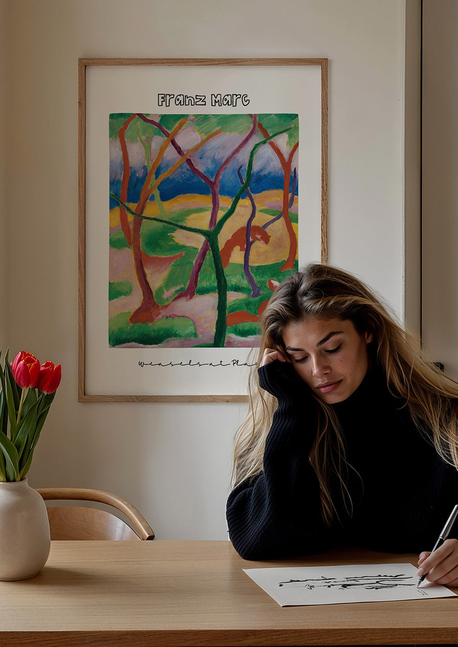 Franz Marc Forest Print