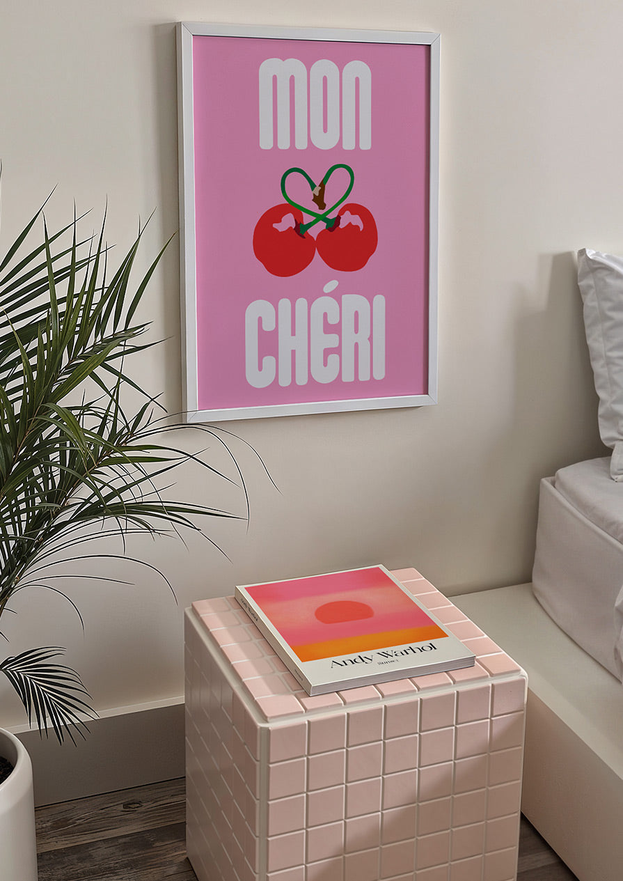 Pink Mon Chéri Print