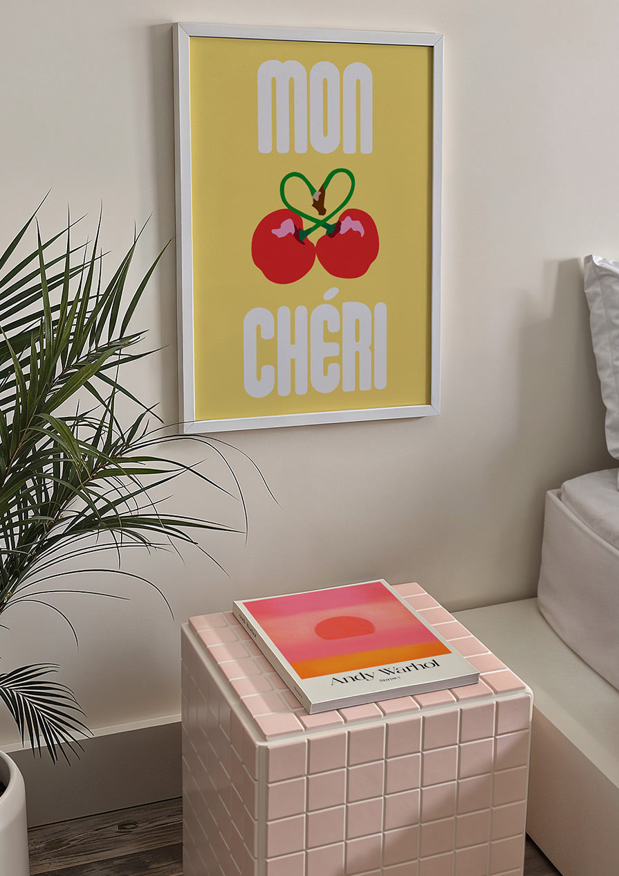 Yellow Mon Chéri Print