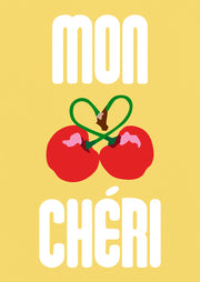 Yellow Mon Chéri Print